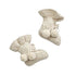 MIMI Frilled Alpaca Booties, Cloud