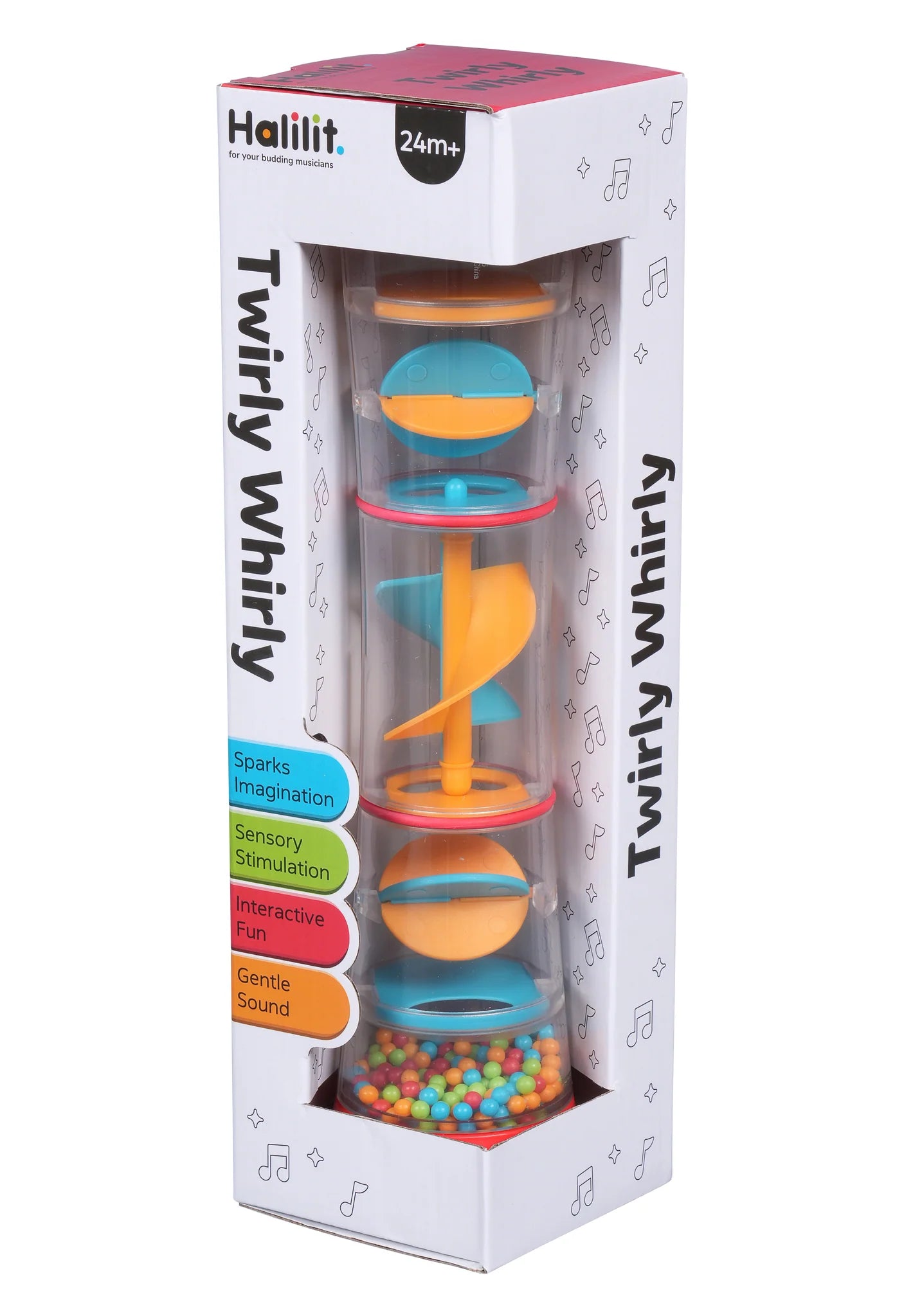 Halilit Twirly Whirly, Boxed