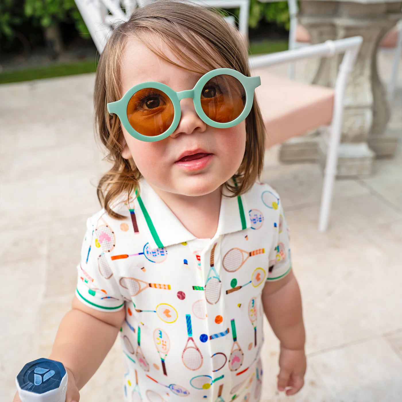 Magnetic Me Love All Modal Magnetic Polo Romper