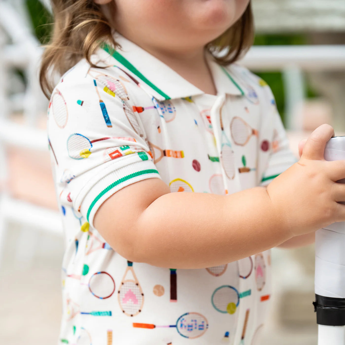 Magnetic Me Love All Modal Magnetic Polo Romper