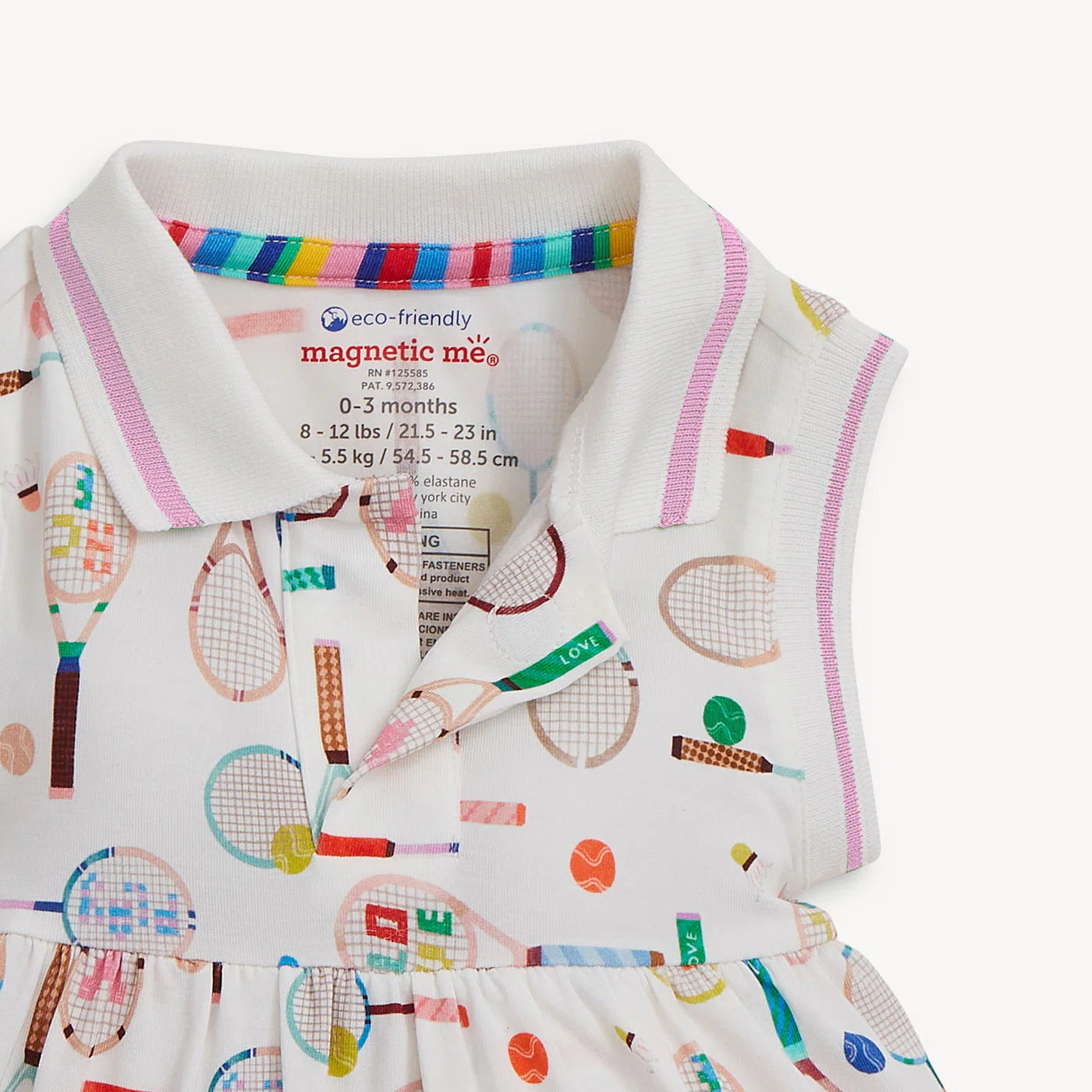 Magnetic Me Love All Modal Magnetic Polo Bodysuit Dress