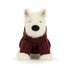 Jellycat Munro Scottie Dog 'Winter Jumper'