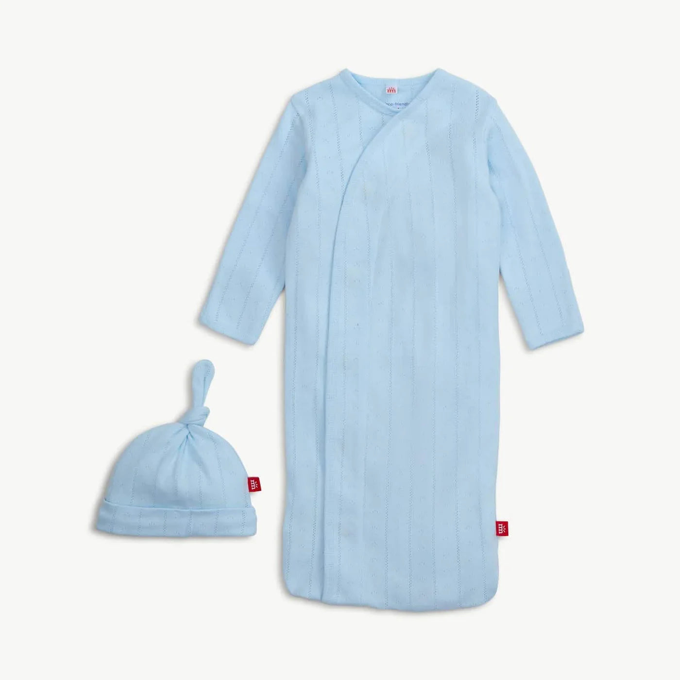 Magnetic Gown & Hat Set, Love Lines, Blue