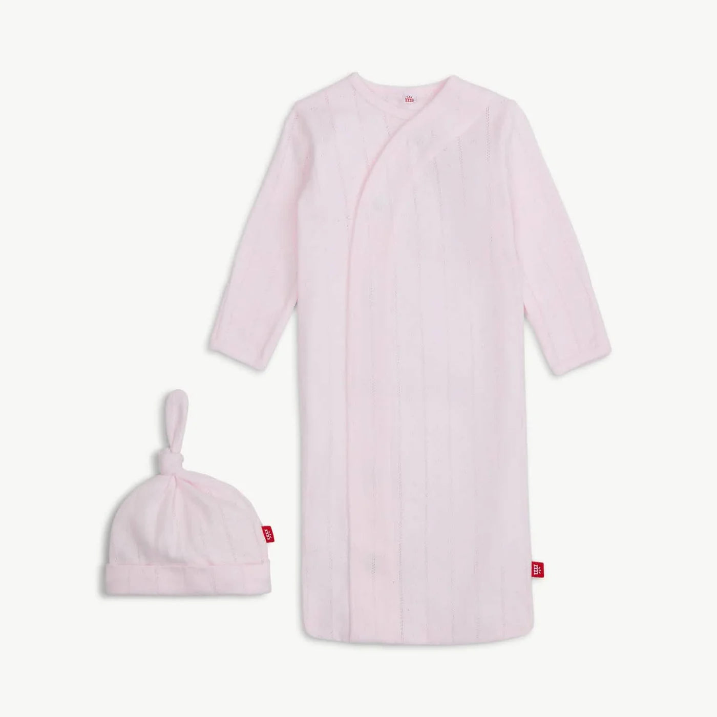 Magnetic Gown & Hat Set, Love Lines, Pink