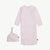 Magnetic Gown & Hat Set, Love Lines, Pink