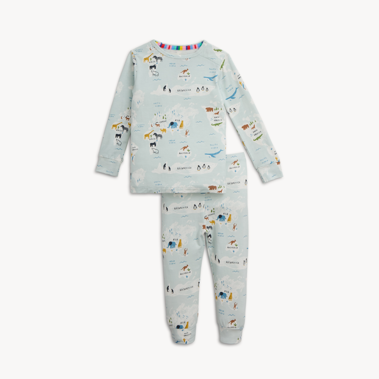 Magnetic Me Sea The World Modal Magnetic No Drama Pajama Long Sleeve Set