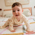 Magnetic Me Jolie Giraffe Organic Cotton Magnetic Footie, Cream