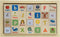 Maple Landmark Letter Picture Blocks with Tray