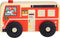 Maple Landmark Wooden Scoot - Fire Truck