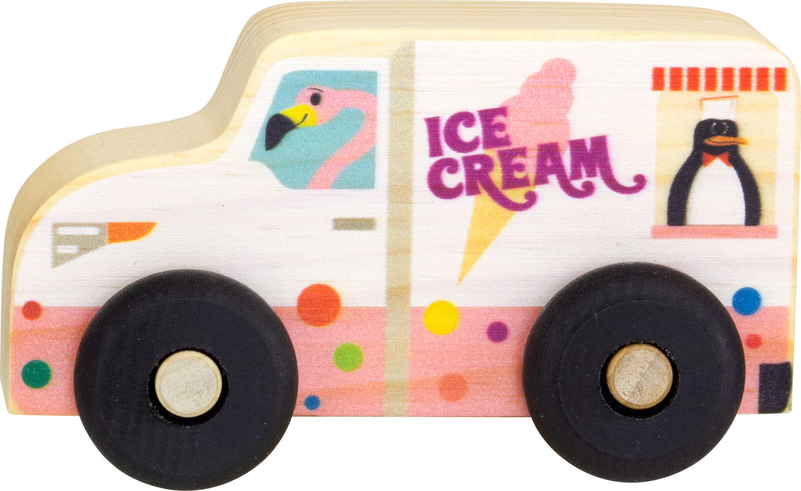 Maple Landmark Wooden Scoot - Ice Cream Truck