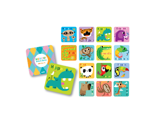 Memory Game - Wild Animals