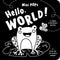 Simon and Schuster Mini Pops: Hello, World!: A High Contrast Pop-Up Book