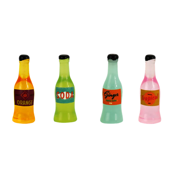 Minis - Soda Bottles, 4 PCS