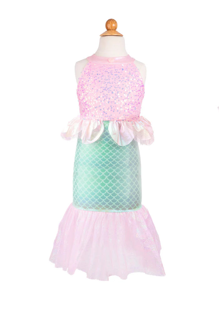 Great Pretenders Misty Mermaid Dress Pink/Mint