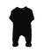 Modal Zipper Footie, Black