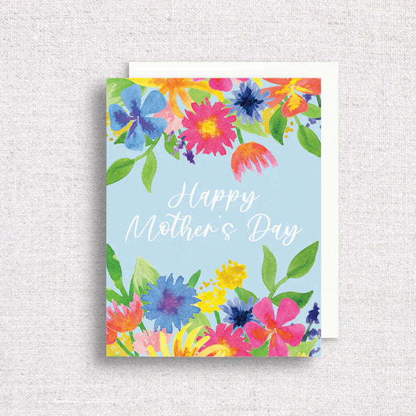 Mother's Day Wildflowers Greeting Card
