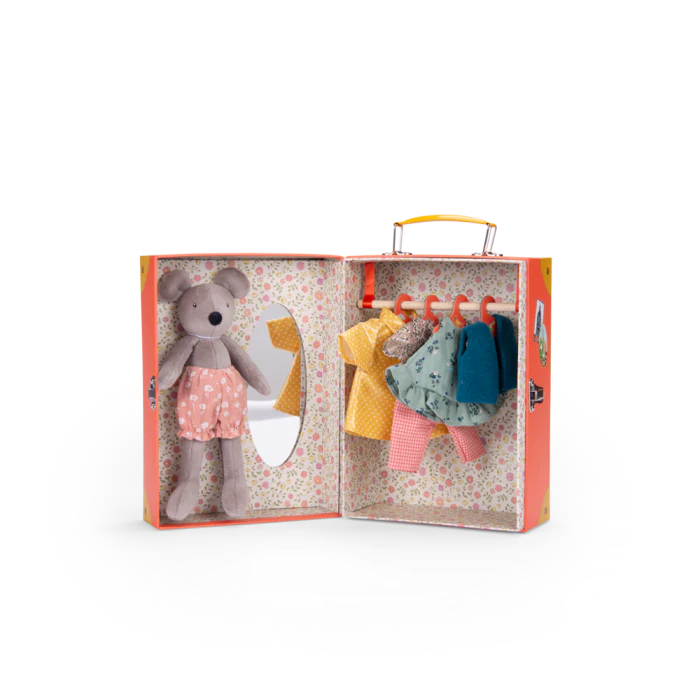 Moulin Roty Nini Little Wardrobe Suitcase - The Big Family