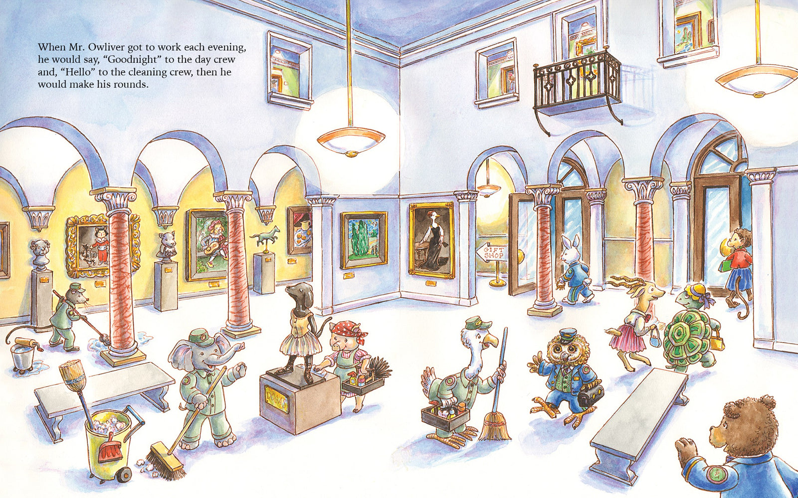 Schiffer Publishing Mr. Owliver’s Magic at the Museum