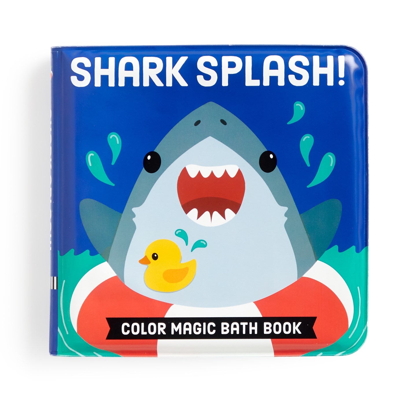 Mudpuppy Shark Splash! Color Magic Bath Book