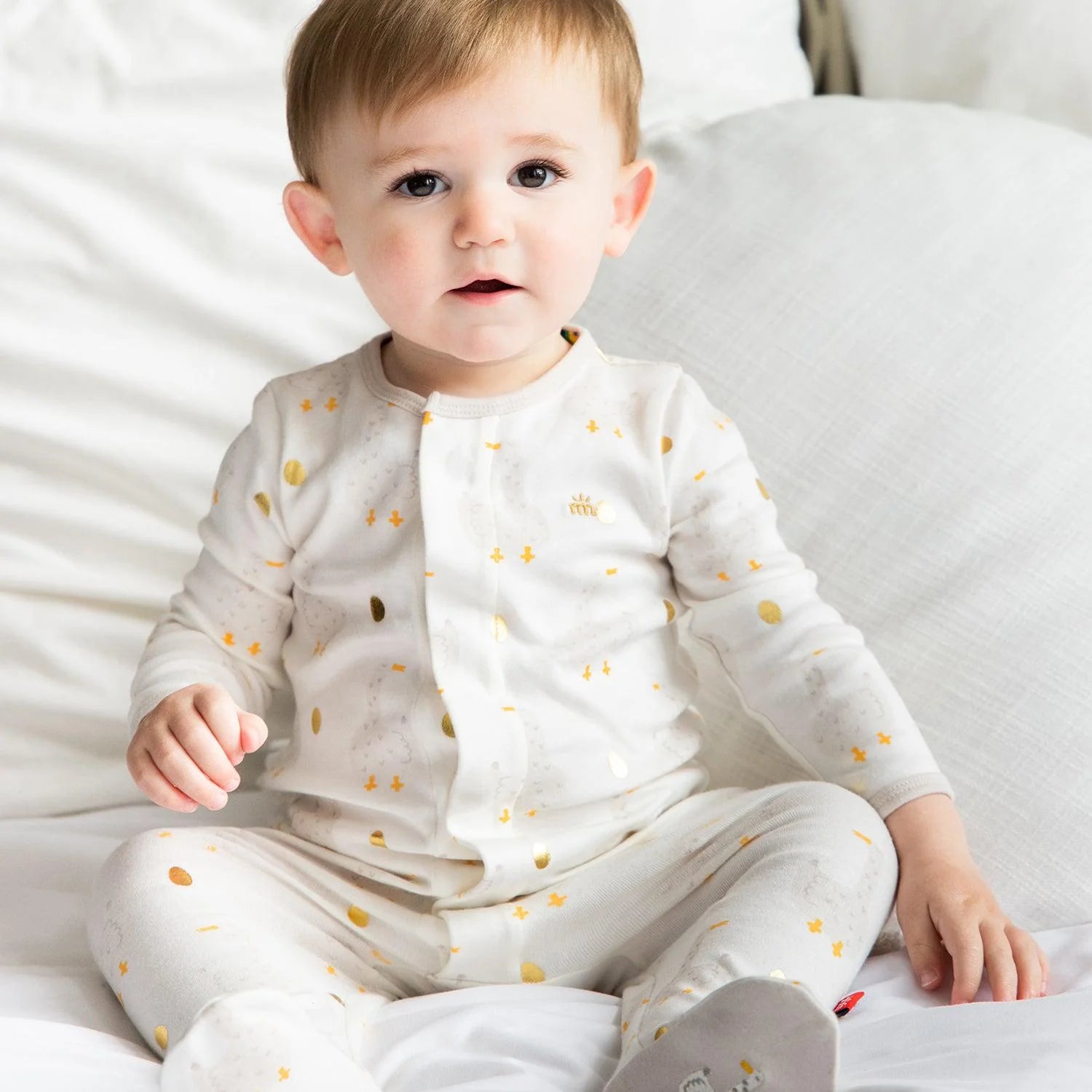 Mummy Goose Organic Cotton Magnetic Footie