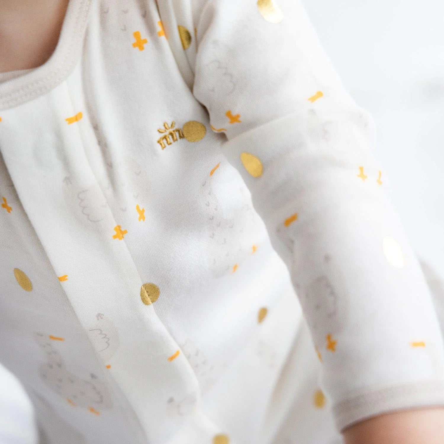 Mummy Goose Organic Cotton Magnetic Footie