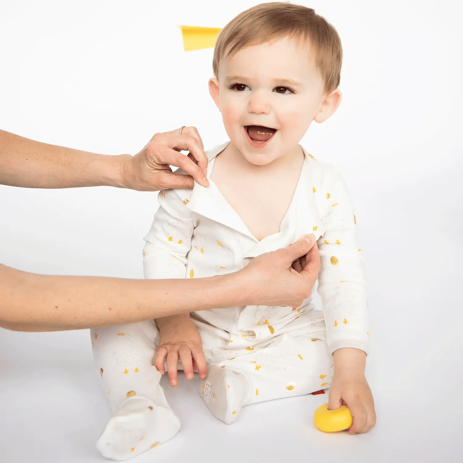 Mummy Goose Organic Cotton Magnetic Footie