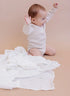 The Blueberry Hill Muslin Swaddle Golf Sport Organic Cotton Baby Blanket Gift
