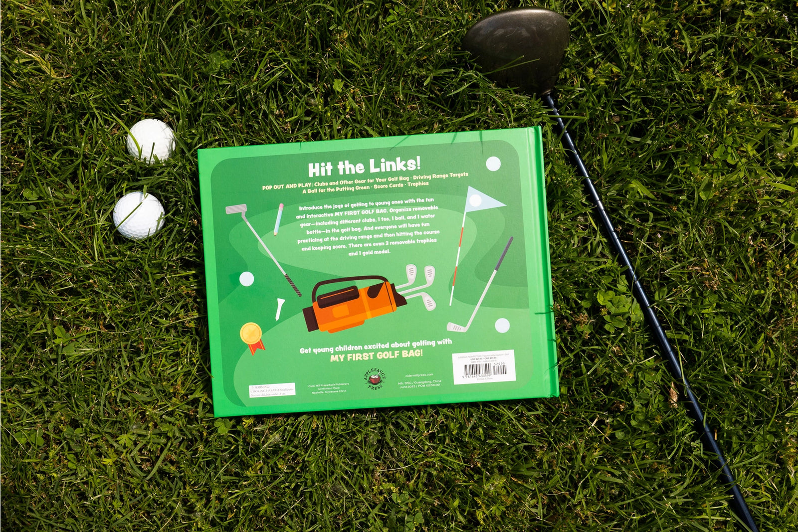 Harper Collins Focus My First Golf Bag: Tee Up to Drive, Putt, and Play like a Young Pro!
