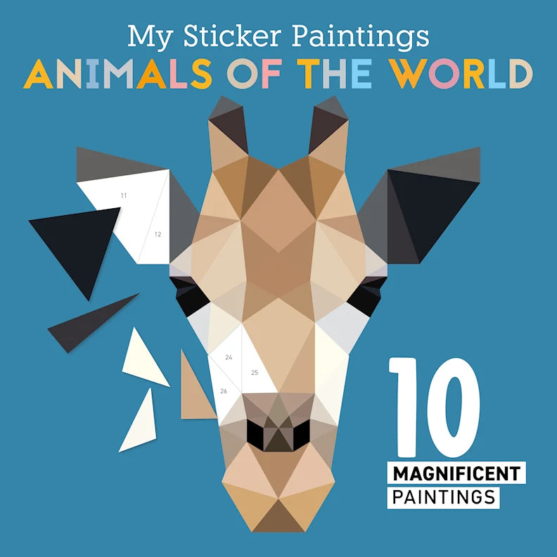 Fox Chapel Publishing My Sticker Paintings: Animals of the World