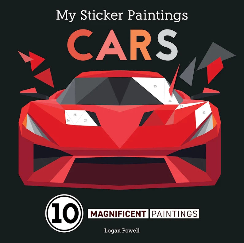 Fox Chapel Publishing My Sticker Paintings: Cars