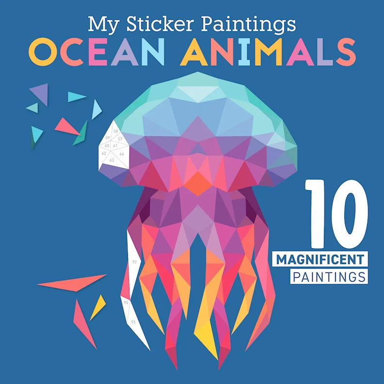 Fox Chapel Publishing My Sticker Paintings: Ocean Animals