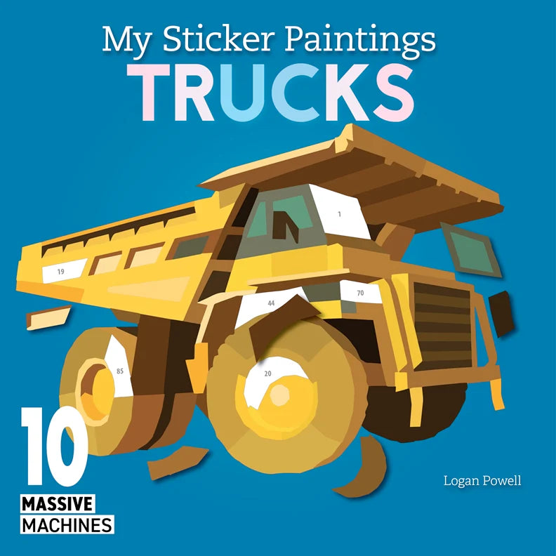 Fox Chapel Publishing My Sticker Paintings: Trucks