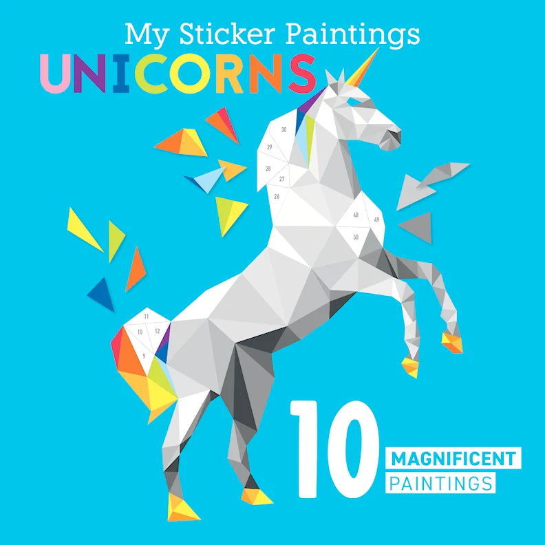 Fox Chapel Publishing My Sticker Paintings: Unicorns