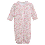 Baby Club Chic Velvet Petals Printed Pima Convertible Gown