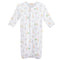 Baby Club Chic Tiny Safari Printed Pima Convertible Gown