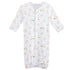 Baby Club Chic Tiny Safari Printed Pima Convertible Gown