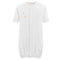 Baby Club Chic Spring Flowers Convertible Gown with Lace Trim