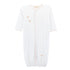 Spring Flowers Embroidered Conv. Gown