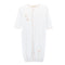 Baby Club Chic Spring Flowers Convertible Gown with Crochet Trim