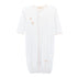 Baby Club Chic Spring Flowers Convertible Gown with Crochet Trim