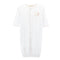 Baby Club Chic Sweet Heart Convertible Gown with Crochet Trim