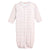 Pink Stripes III Printed Conv. Gown w/Ruffle