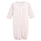 Pink Stripes III Printed Conv. Gown w/Ruffle