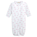 Tiny Pretty Bows Printed Conv. Gown w/Ruffle