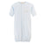 Baby Club Chic Baby Lambs Blue Convertible Gown with Piping Trim