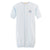 Baby Club Chic Sky Adventure Blue Convertible Gown with Piping Trim