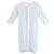 Light Blue Stripes Printed Convertible Gown