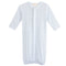 Light Blue Stripes Printed Convertible Gown