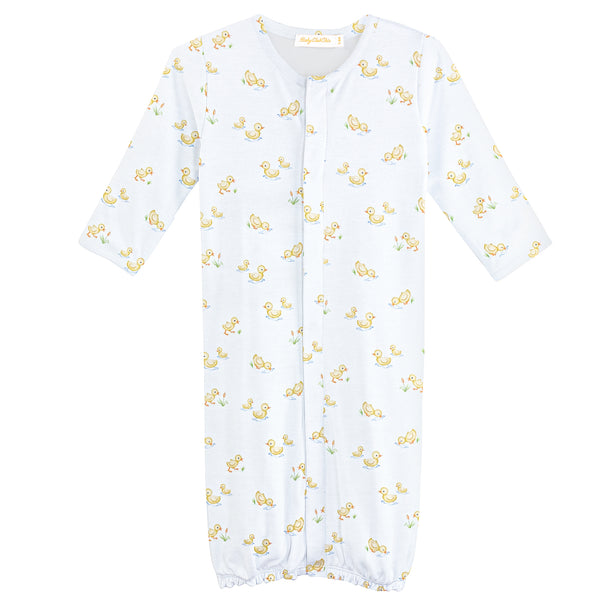 Baby Duckies Printed Conv. Gown