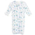 Baby Club Chic Light Blue Golf Convertible Gown